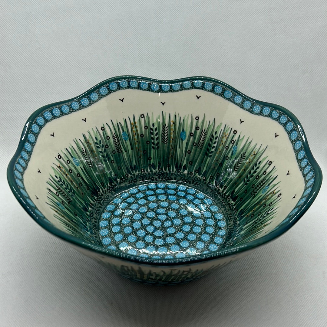 U0803 Wavy Edge Bowl 10&quot;