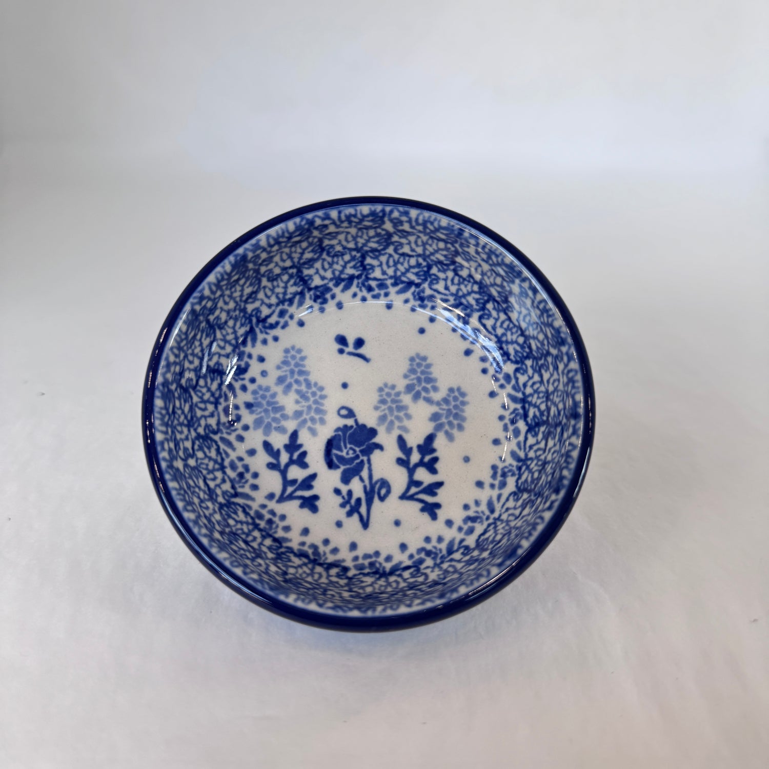 Bluebonnets Tiny Round Bowl 3.5"