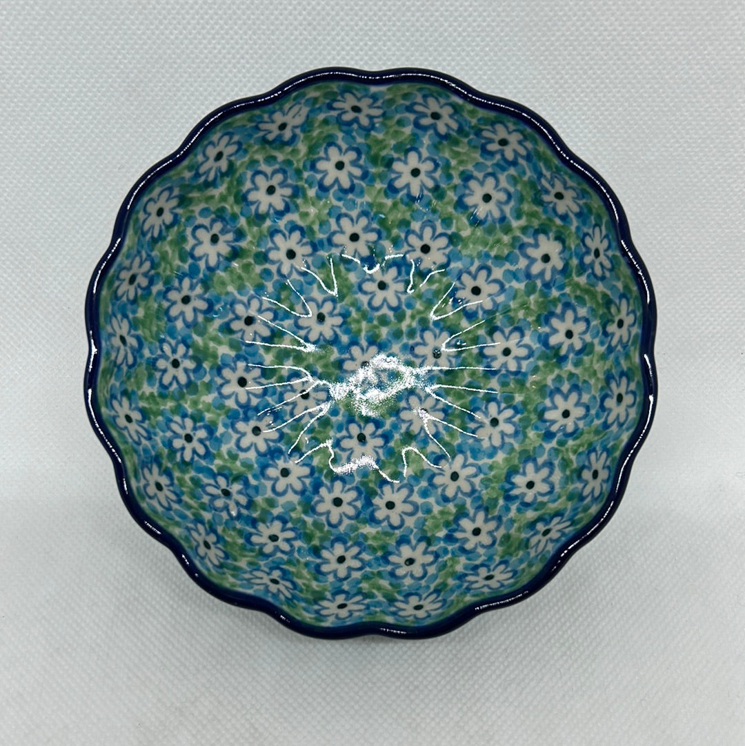 Key Lime Scalloped Bowl 4.5"