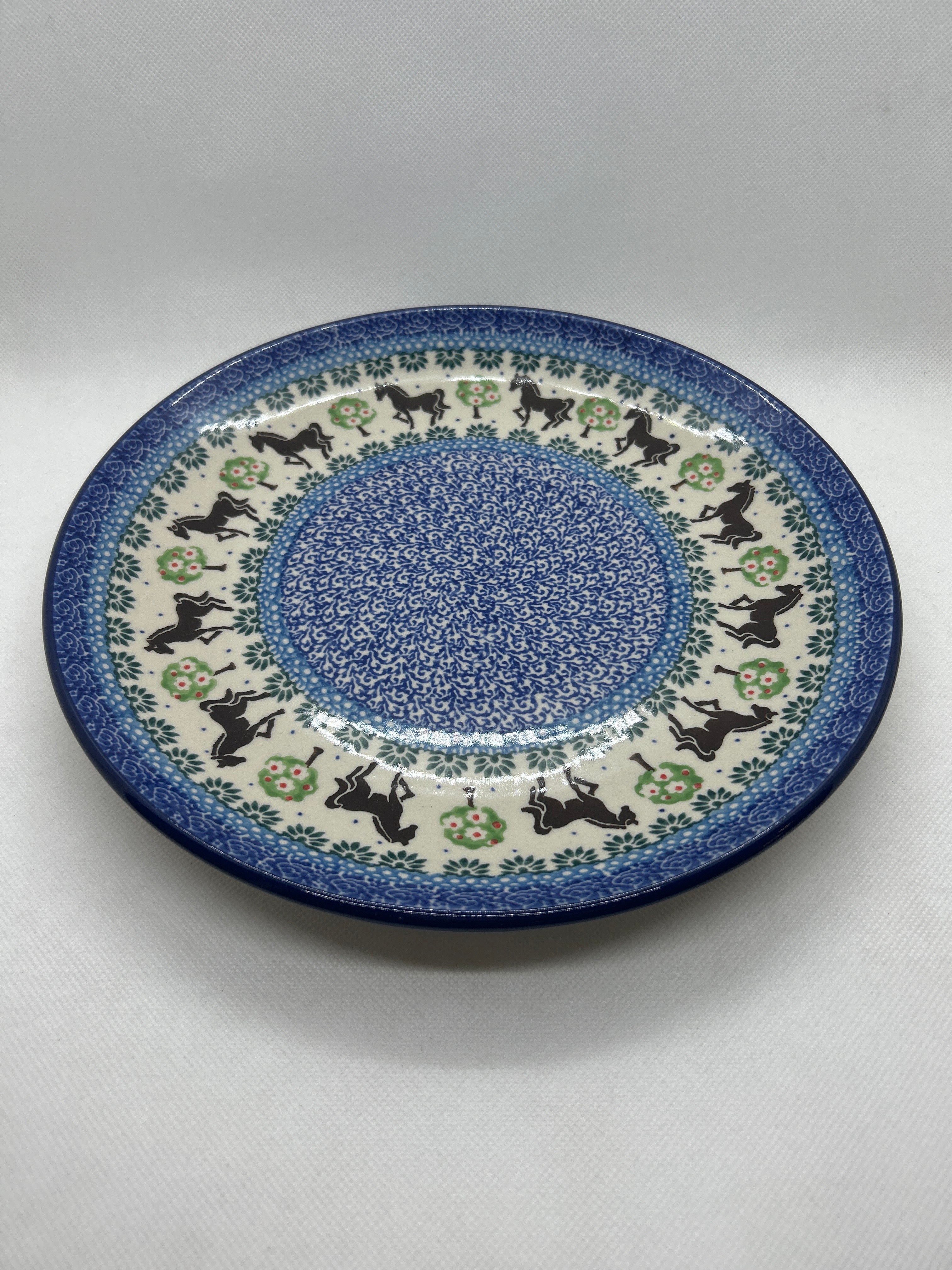 Brown Horse Dinner Plate 10"