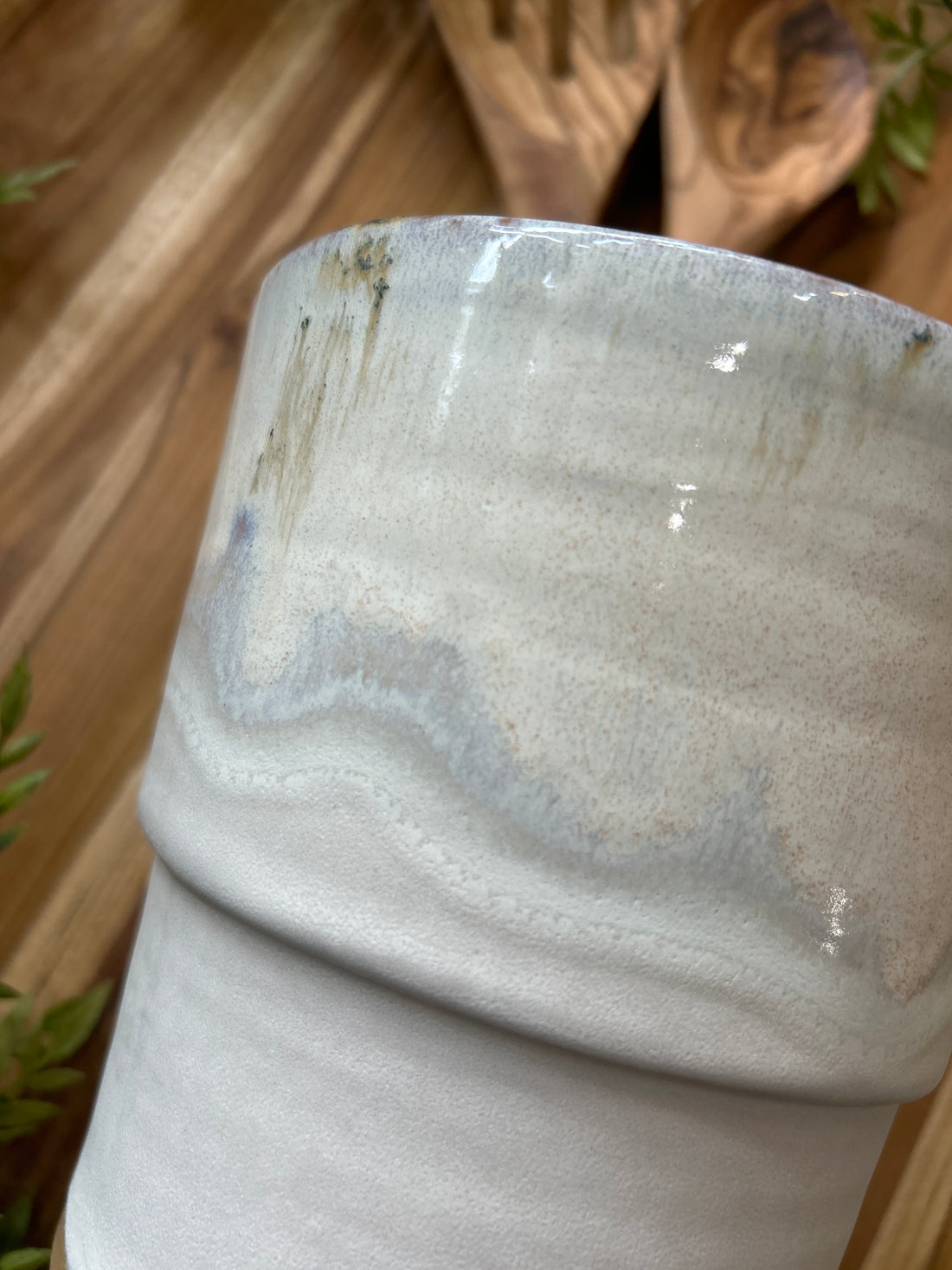 Farmhouse Utensil Crock-Dogwood