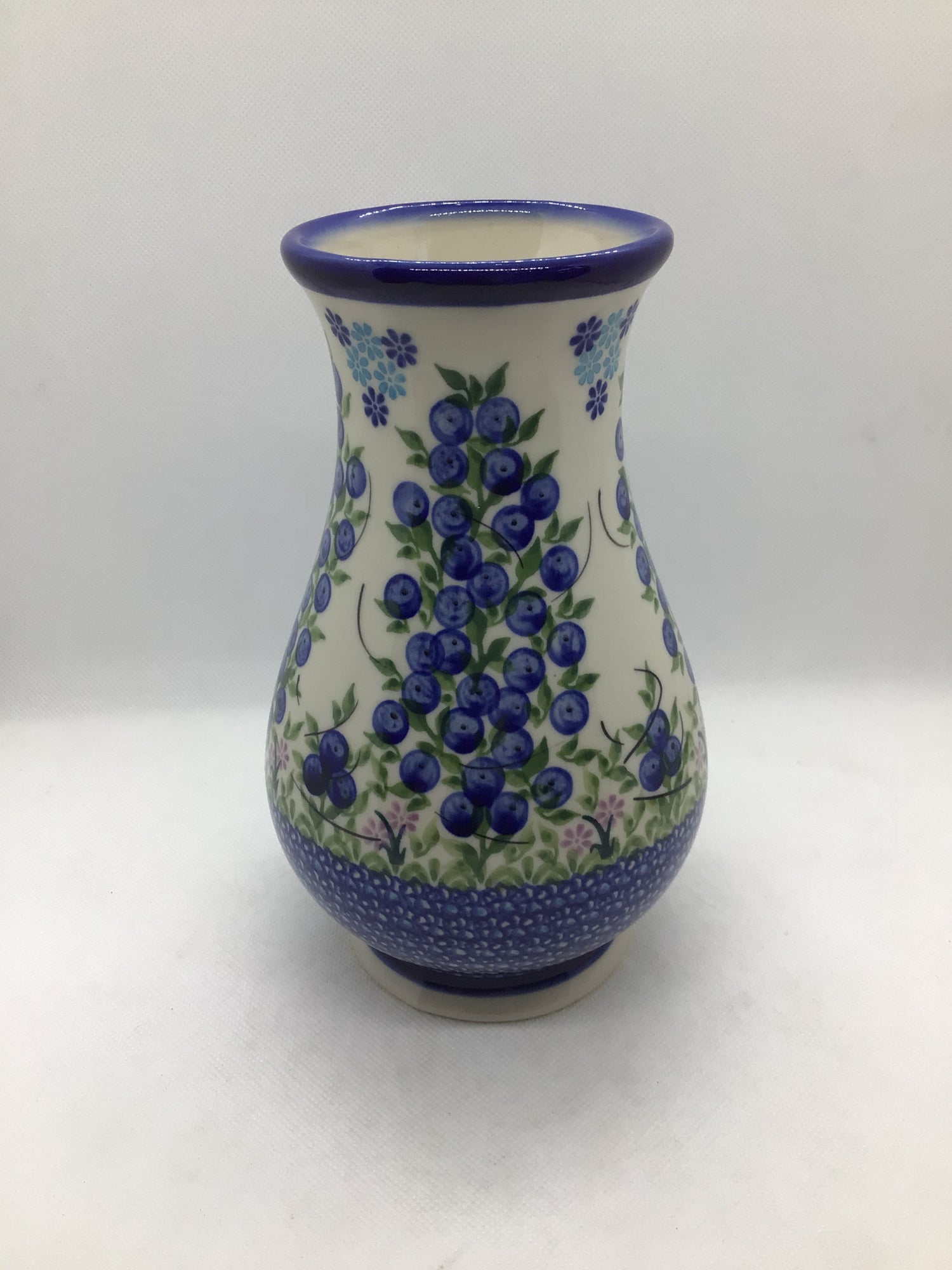 KALICH Blueberry Bundles Large Vase