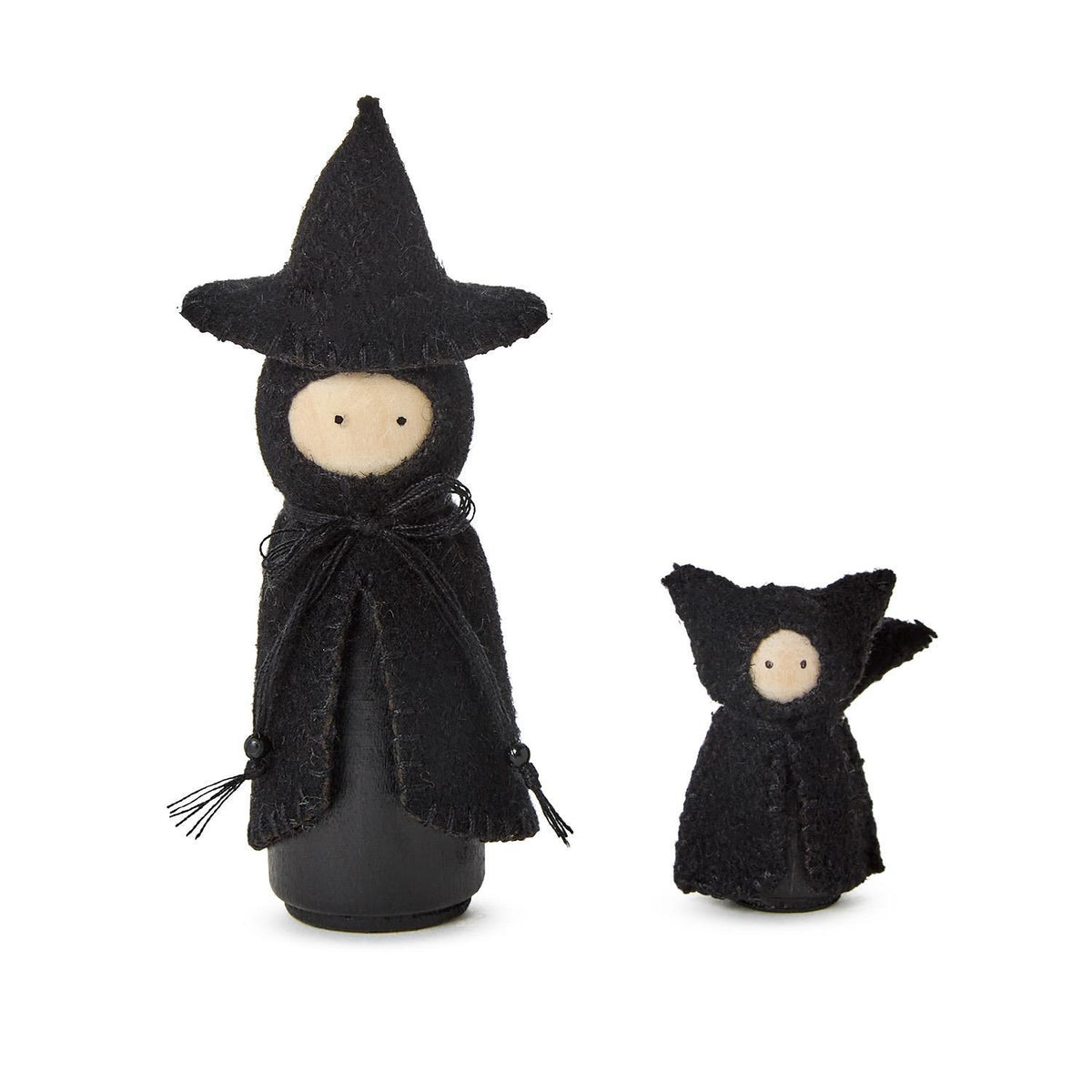 Woodland Witch and Cat Set