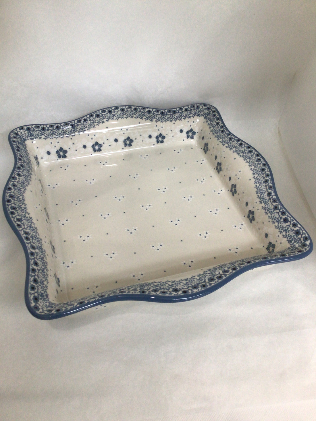 Simple Elegance Square Fluted Edge