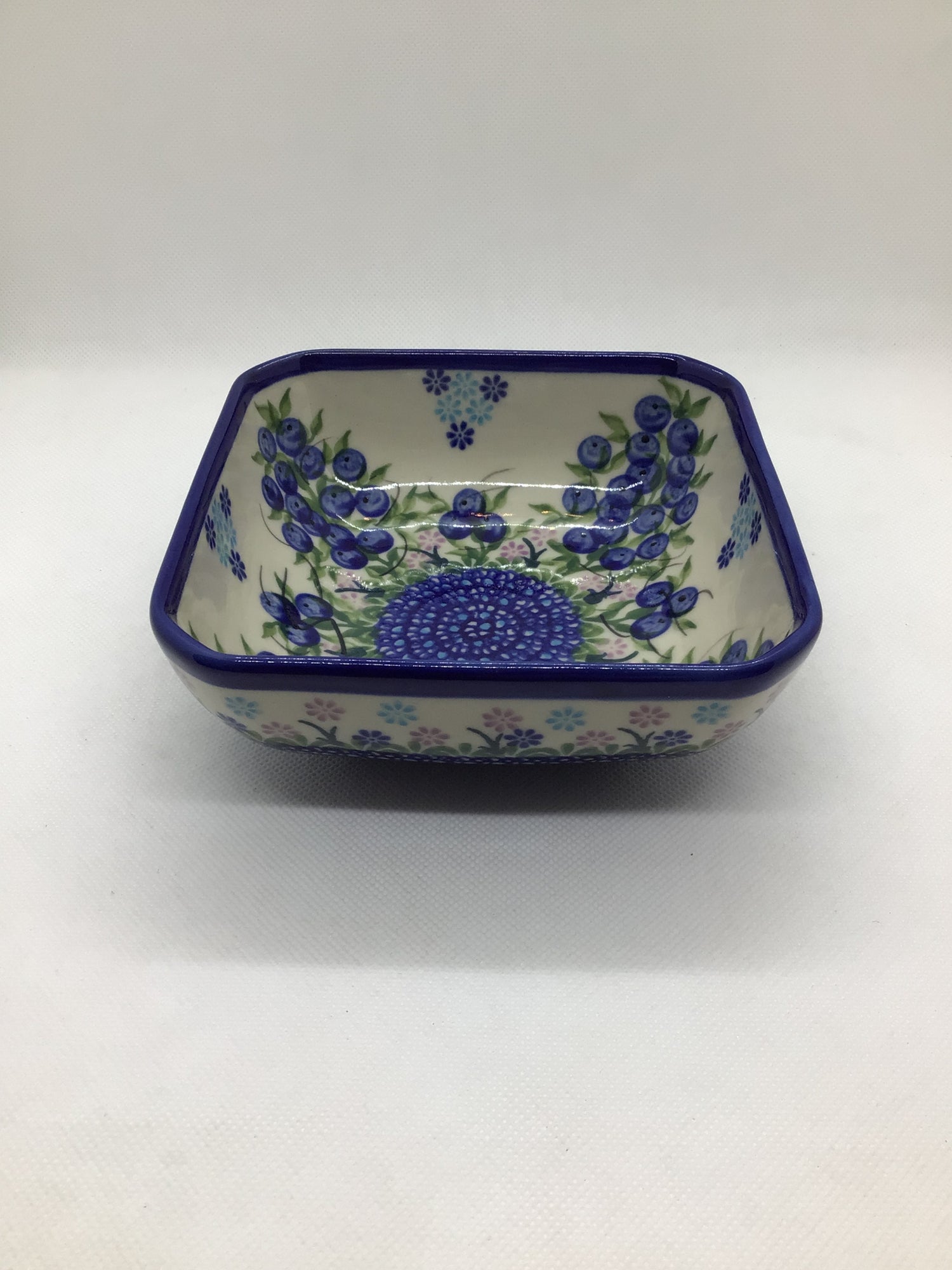 KALICH Blueberry Bundle Small Square Bowl
