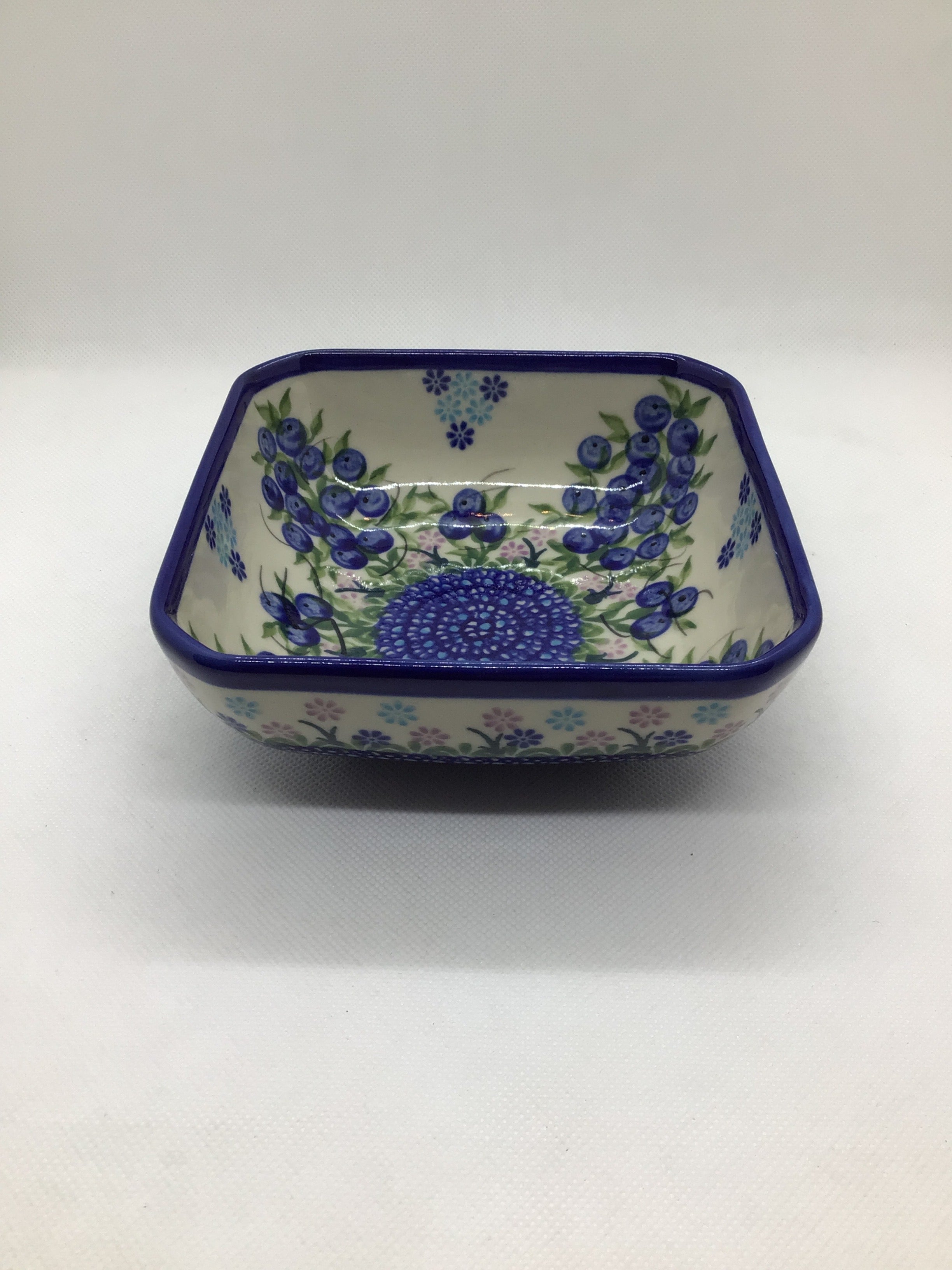 KALICH Blueberry Bundle Small Square Bowl