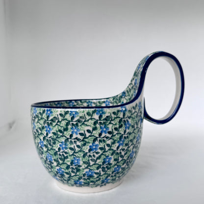 Wandering Vines Bowl w/Loop Handle