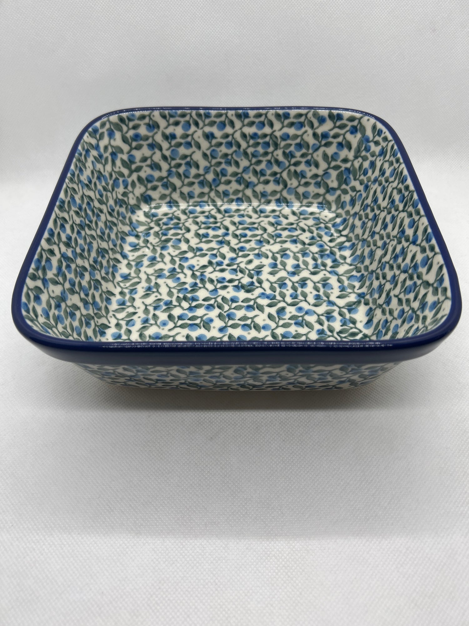 Blueberry Blossom Square Baker 8"