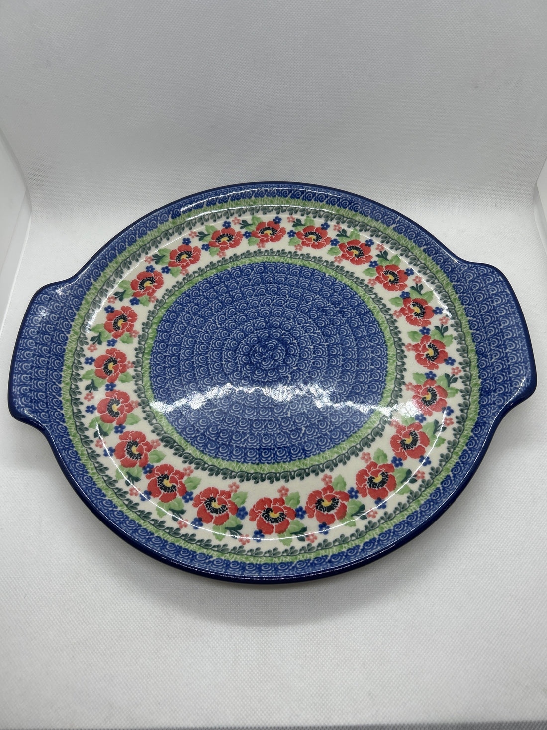 Danish Garden Round Platter 12"