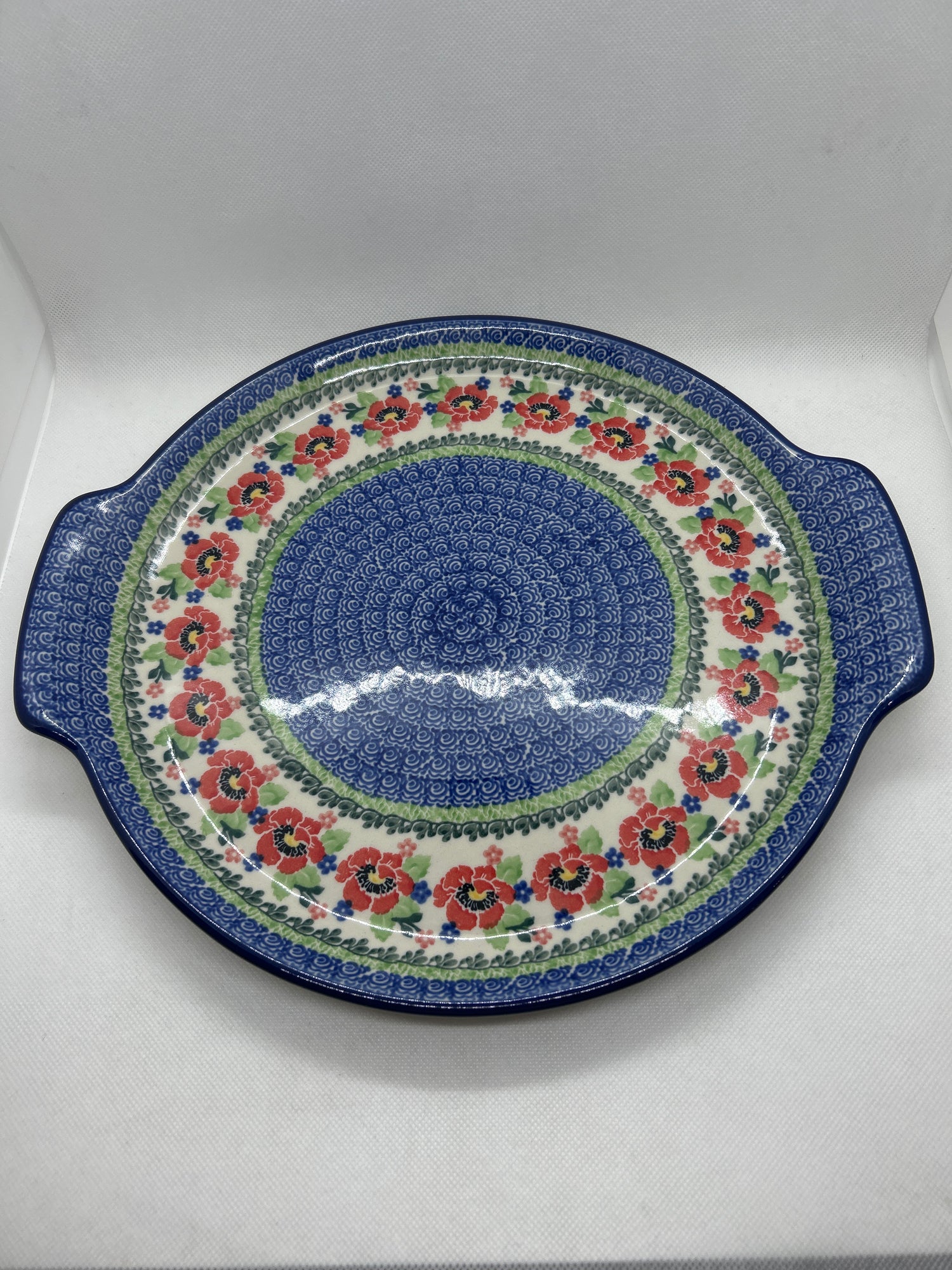 Danish Garden Round Platter 12"