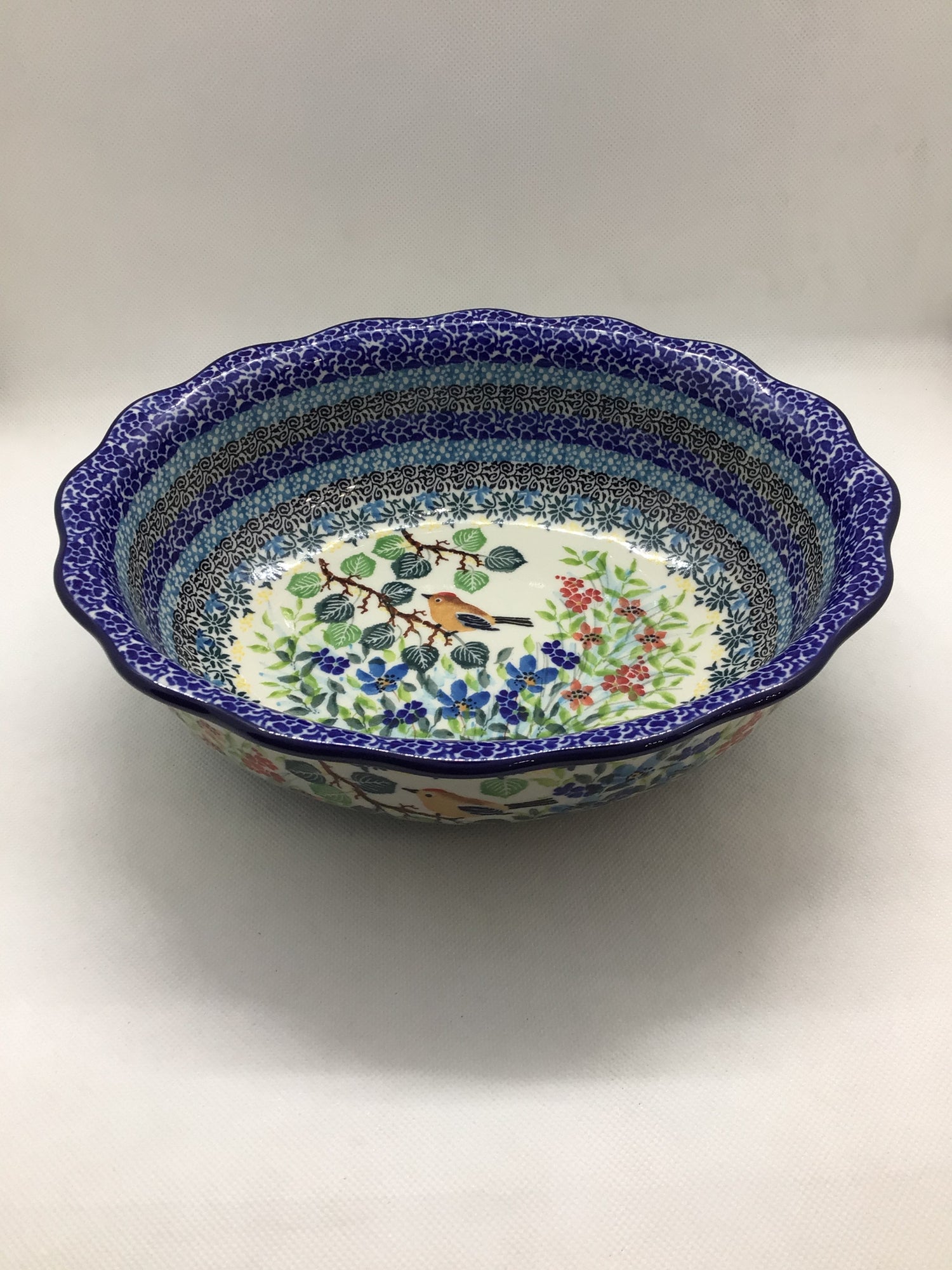 U5098 Fluted Oval Casserole
