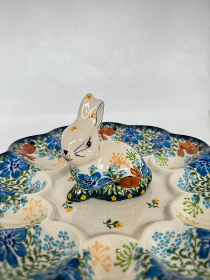 KALICH Egg Plate with Bunny Mix