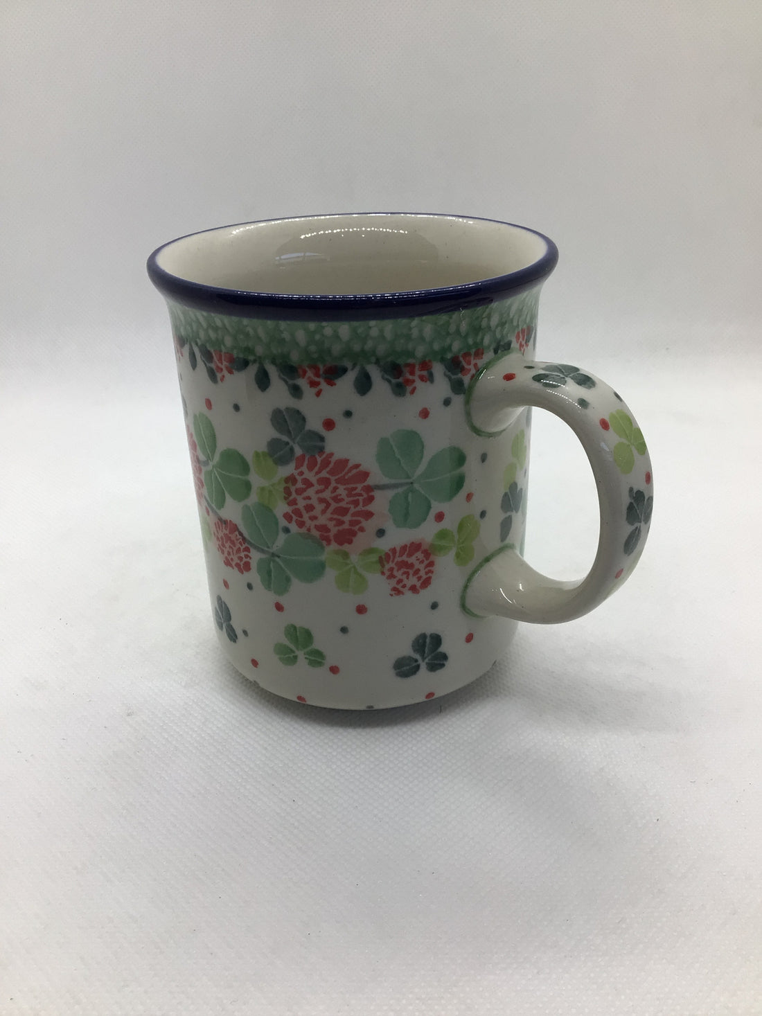 Shamrock Straight Side Mug 8 oz