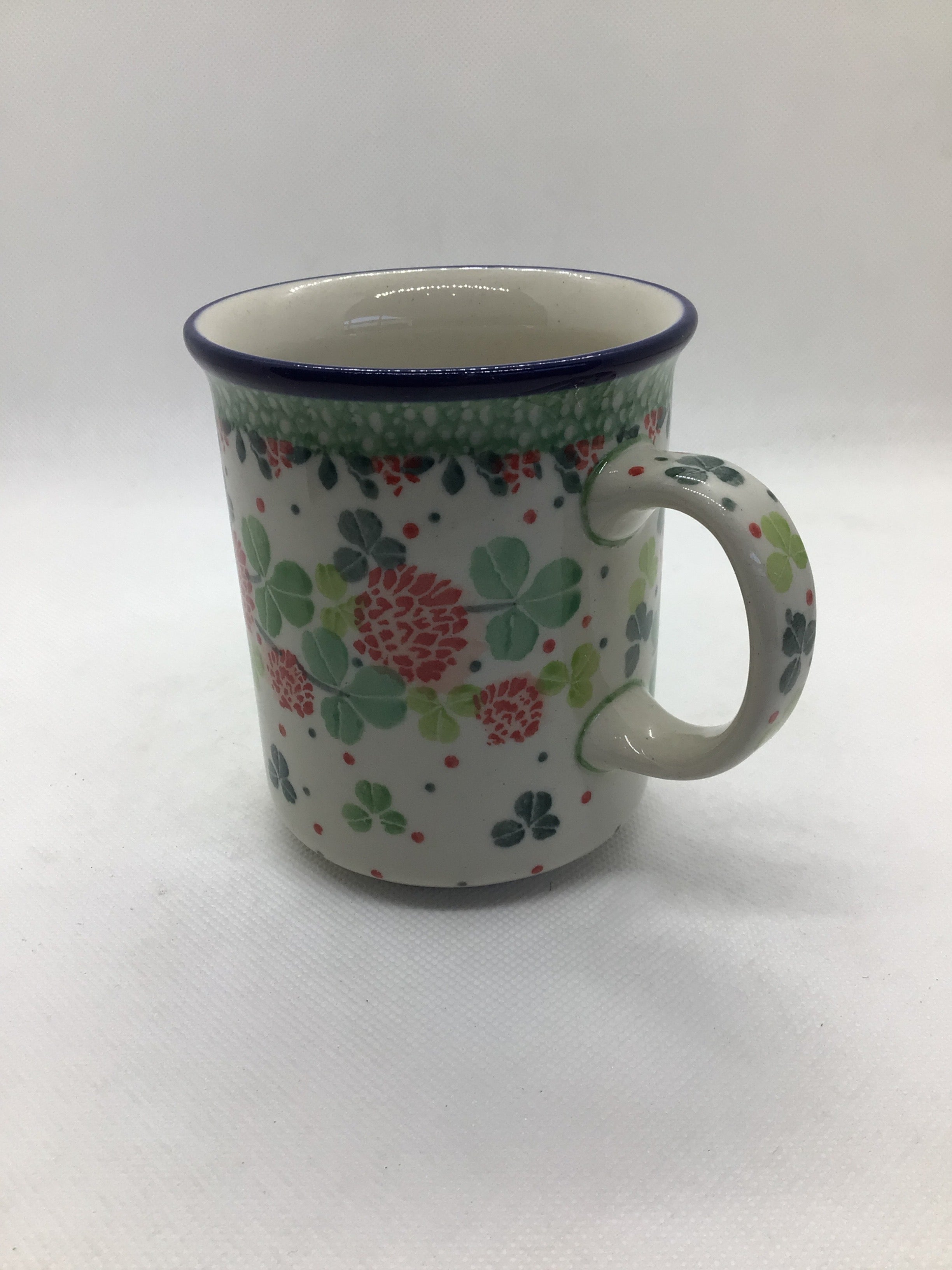 Shamrock Straight Side Mug 12 oz
