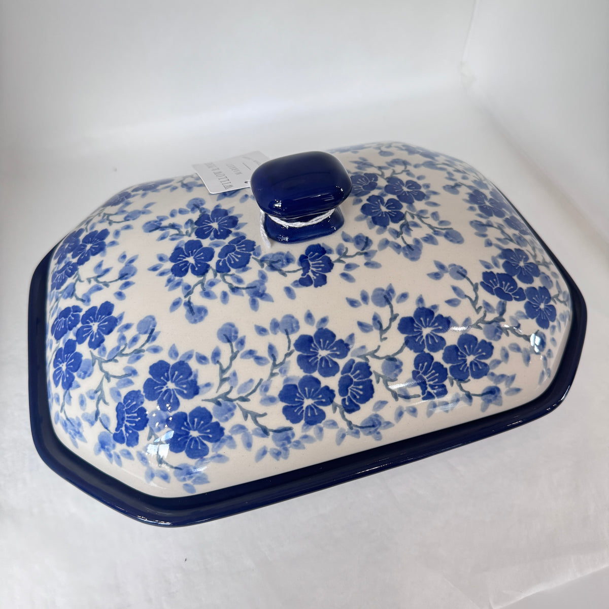 Timeless Blue Covered Casserole