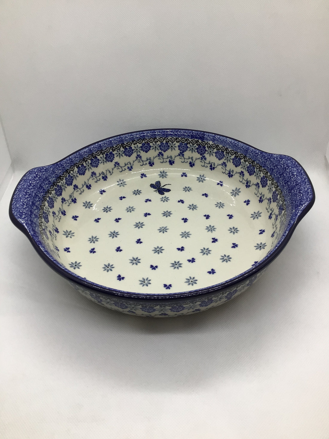 Dragonfly Round Baker w/Grips 10&quot;