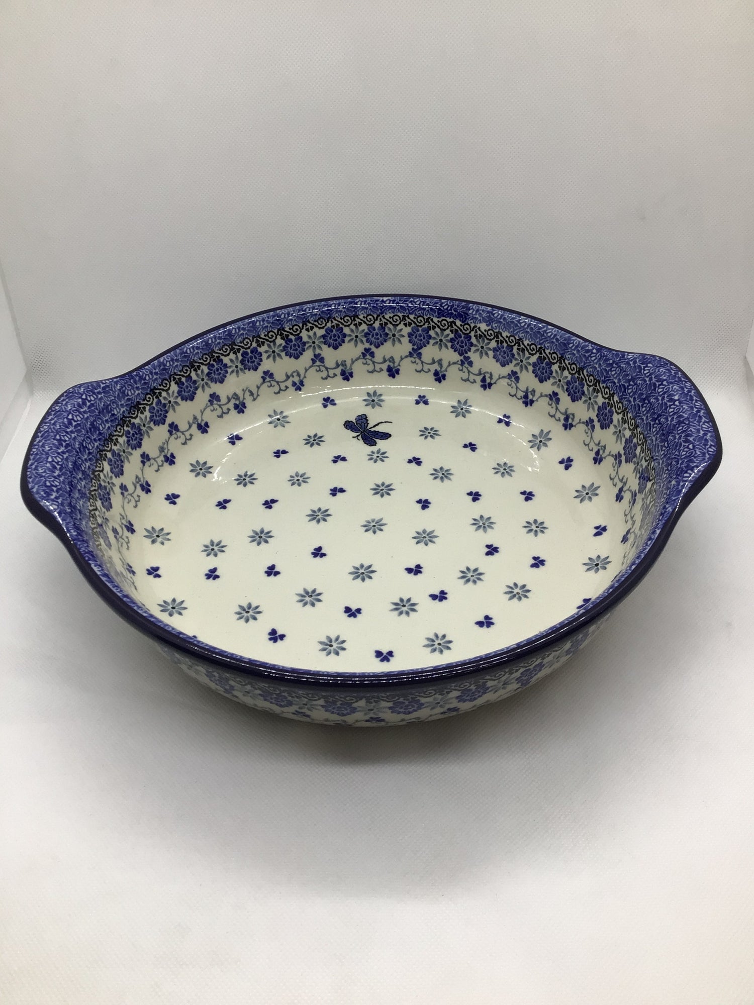 Dragonfly Round Baker w/Grips 10&quot;