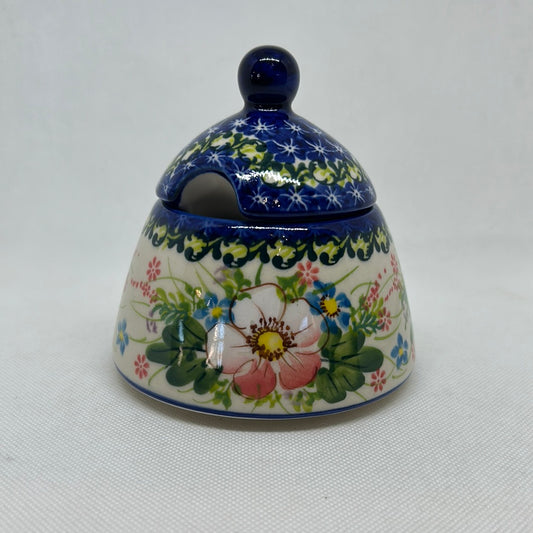 KALICH Pink Dogwood Sugar Bowl