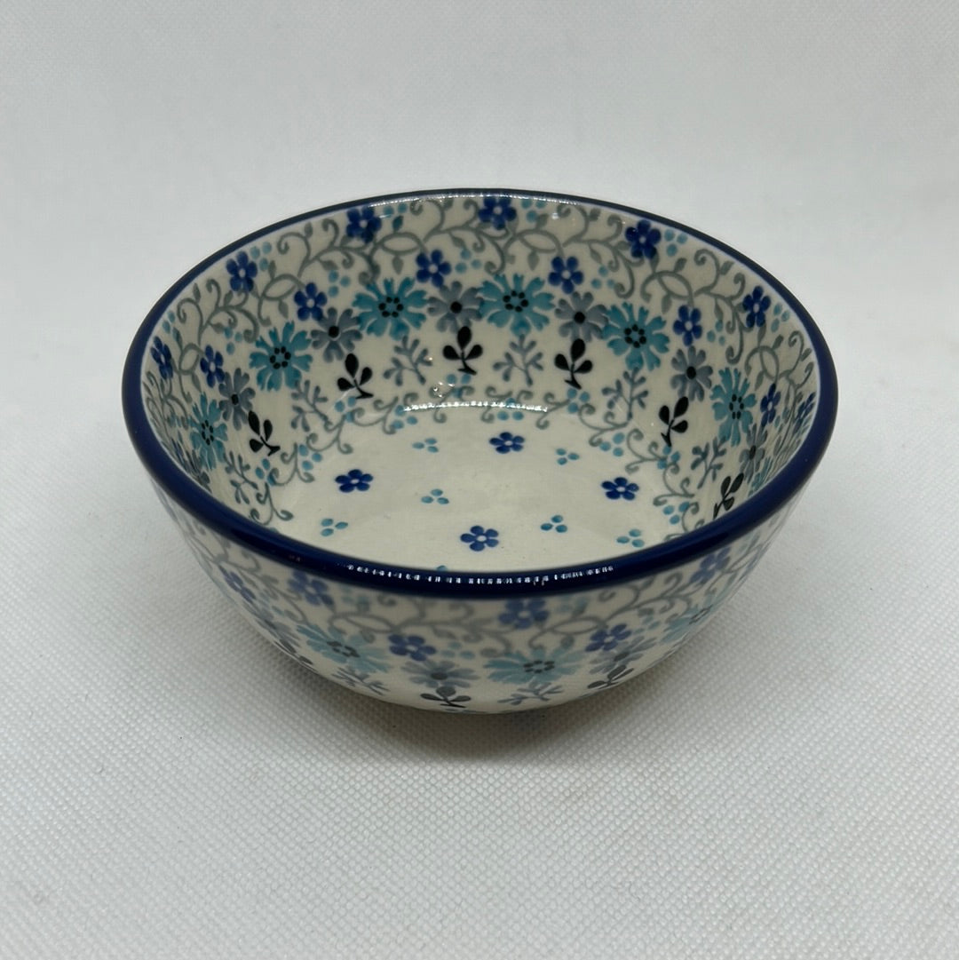 Bachelor Button Ice Cream Bowl 4.5'