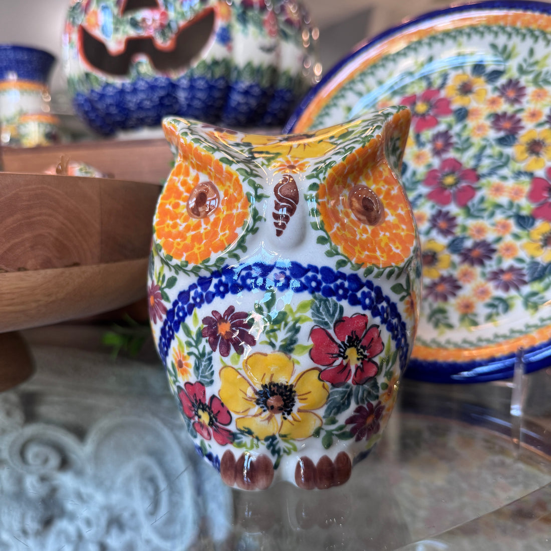 KALICH Autumn Amber Owl