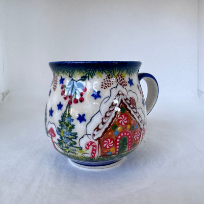 KALICH Gingerbread House Bubble Mug 8oz