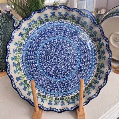 Dutch Iris Fluted Pie Baker