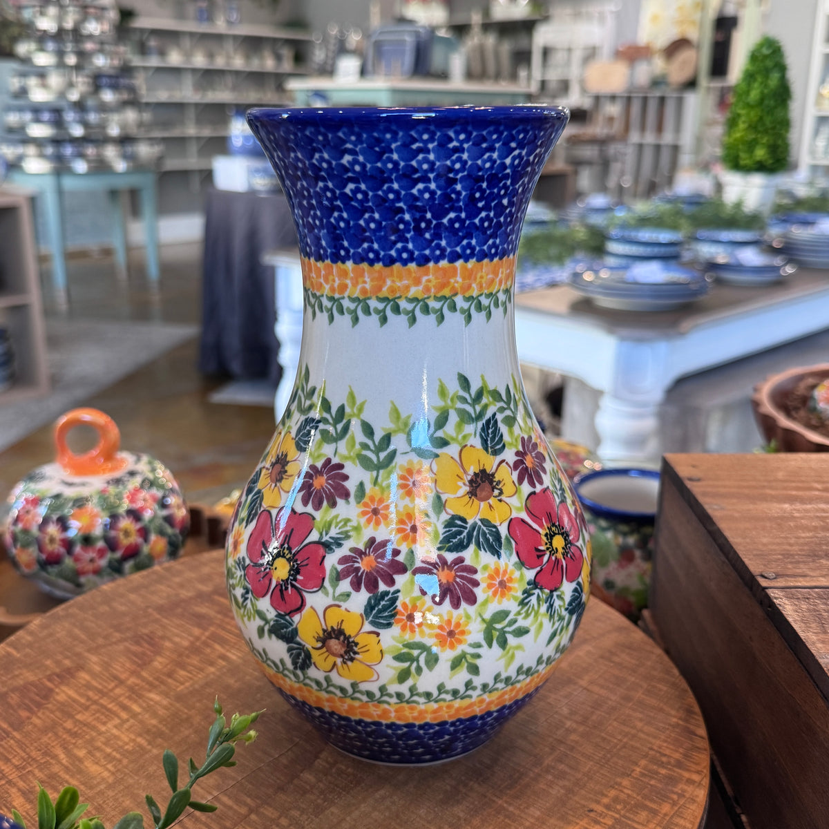 KALICH Autumn Amber Large Vase