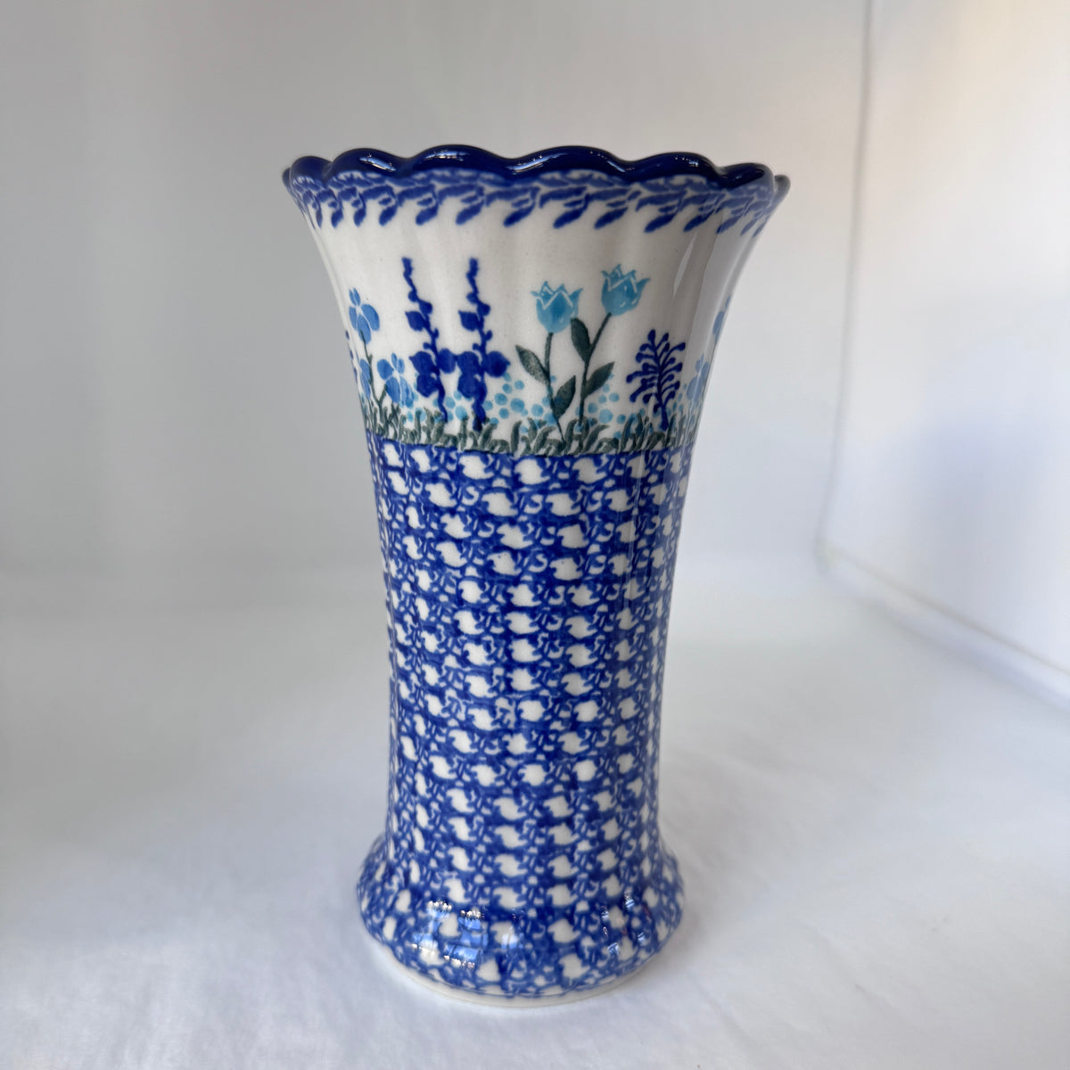 Little Gems Fluted Vase 7"