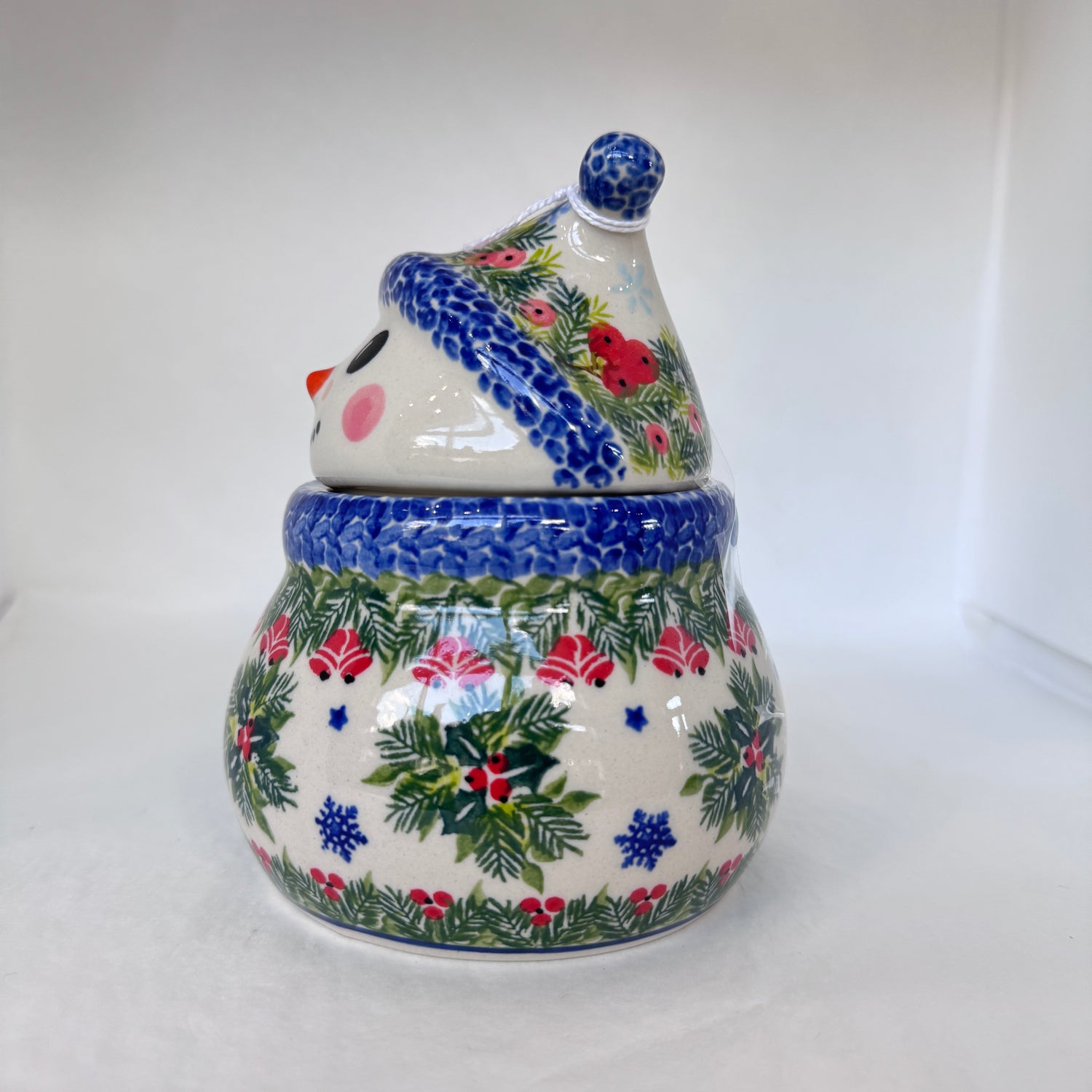 KALICH Small Snowman Jar