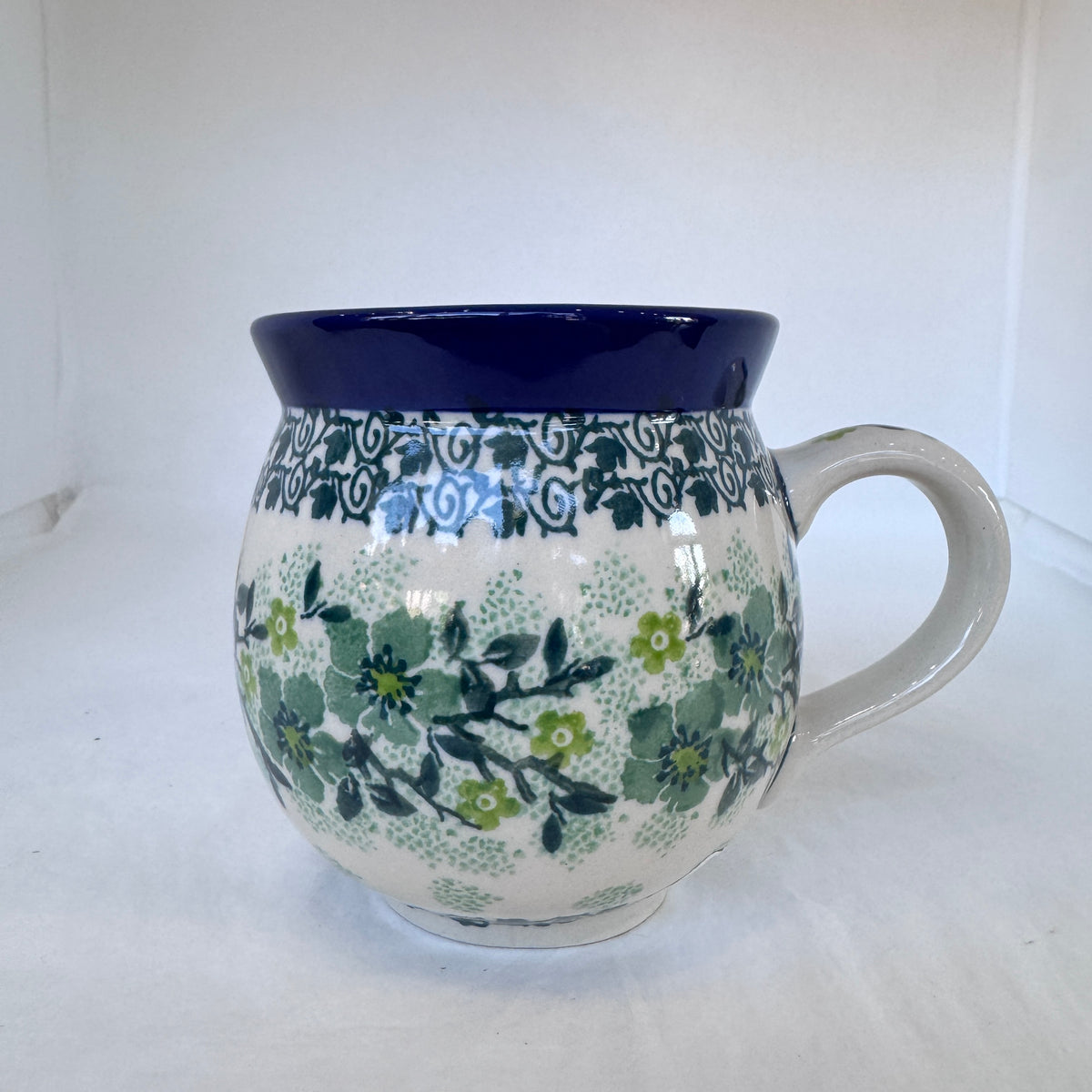 Evergreen Wreath Bubble Mug 12 oz.