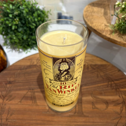 Bourbon Bottle Candle