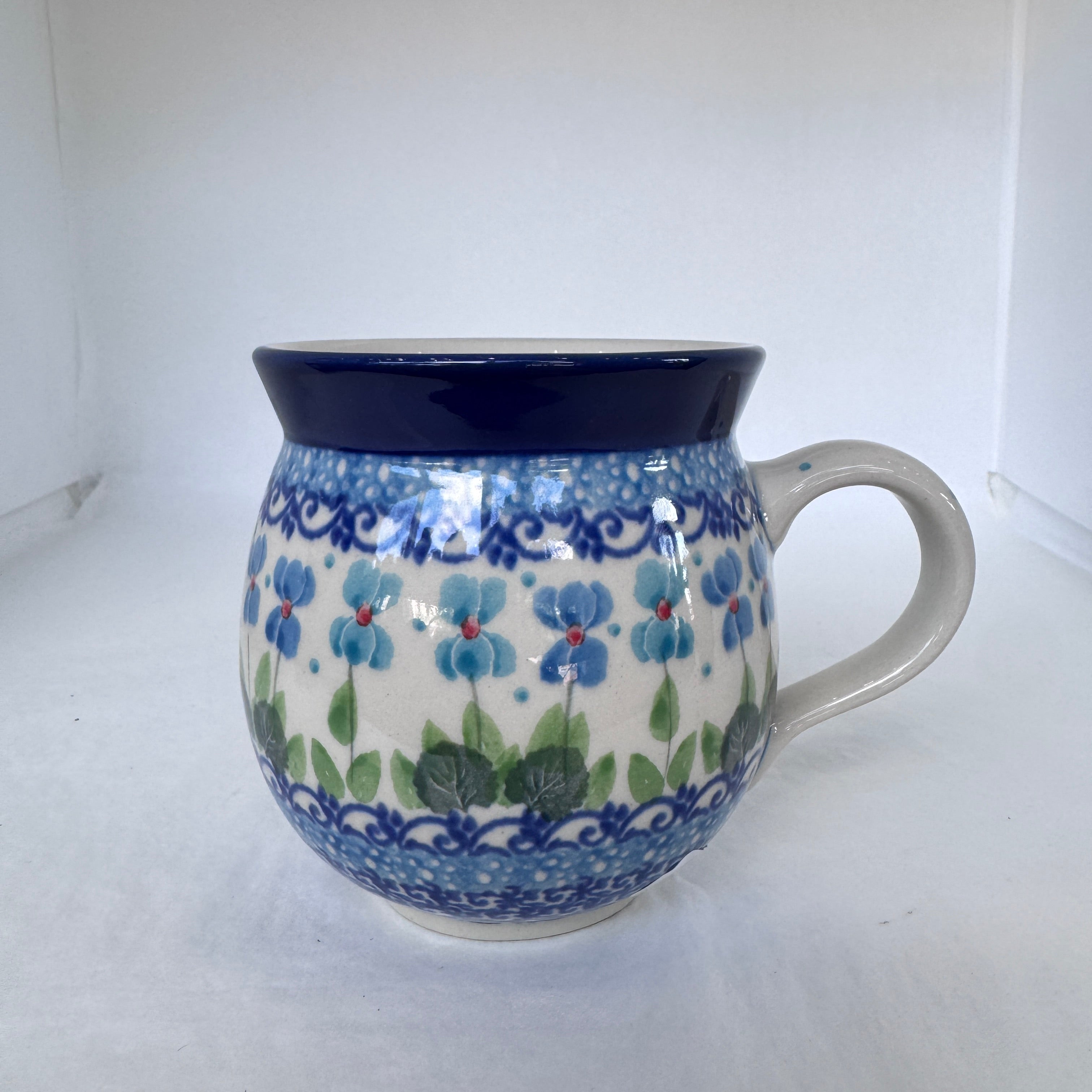 Dutch Iris Bubble Mug 12 oz.
