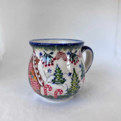 KALICH Gingerbread House Bubble Mug 12 oz.