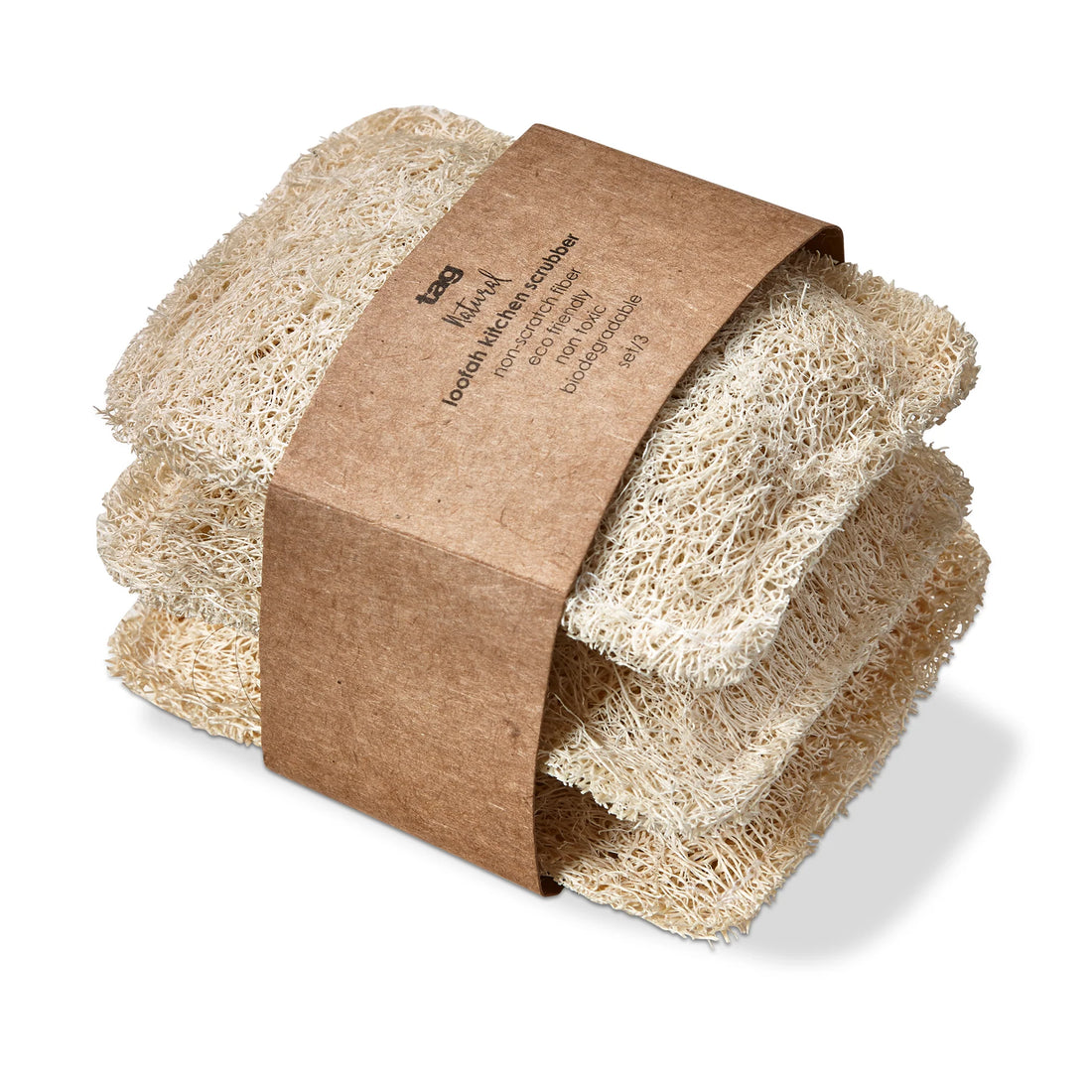 Loofah Scrubber Set