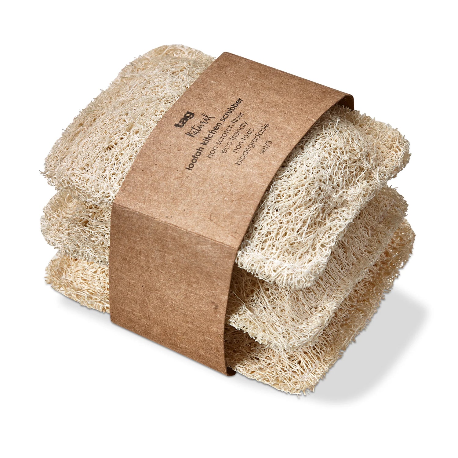 Loofah Scrubber Set