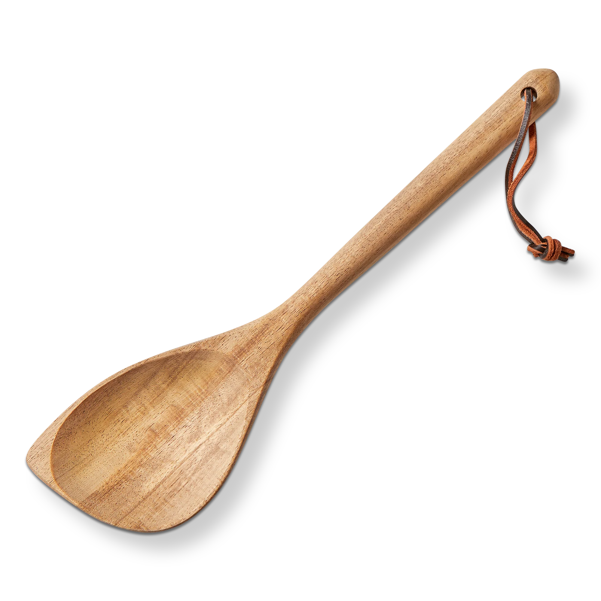 Wooden Angled Spoon