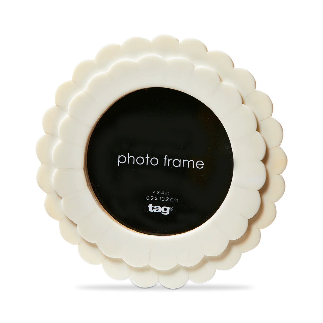 Round Scallop Frame