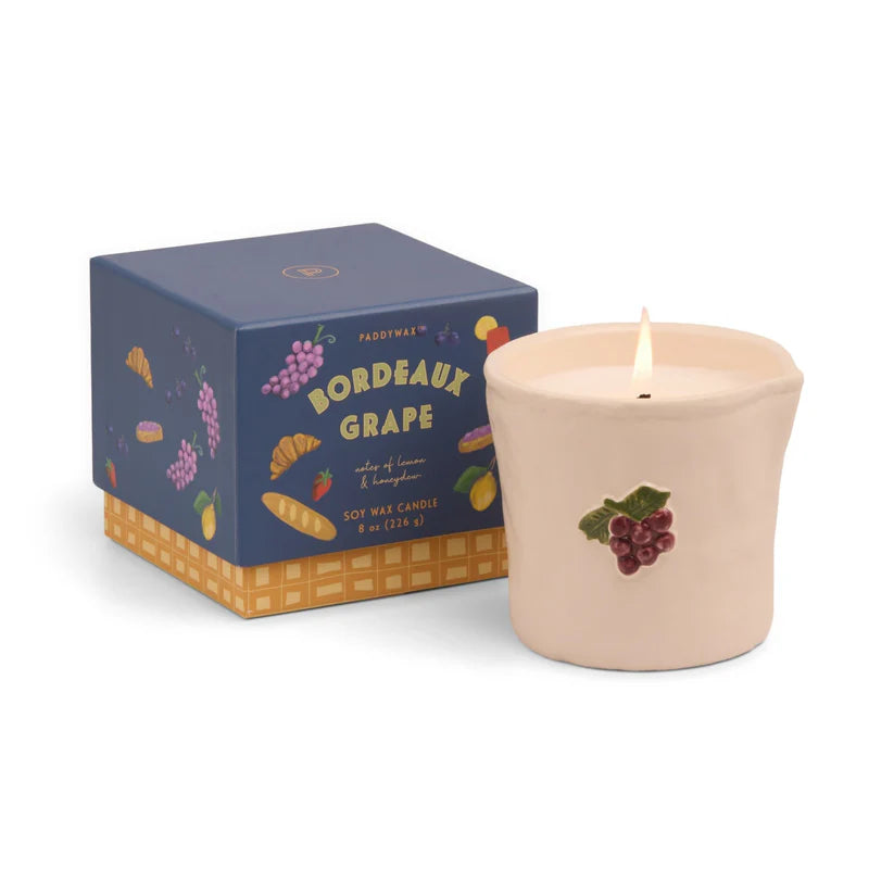Bordeaux Grape Bistro Ceramic