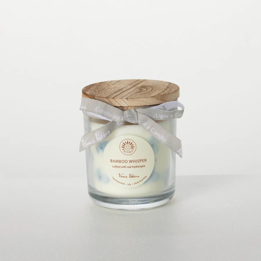 Blue Hydrangea Candle