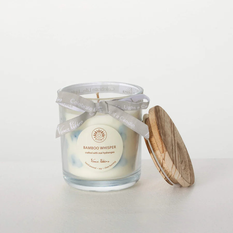 Blue Hydrangea Candle