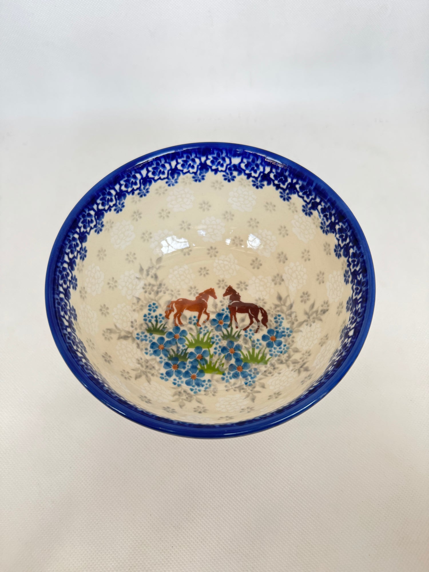 KALICH Bluegrass Beauties Nesting Bowl 6"