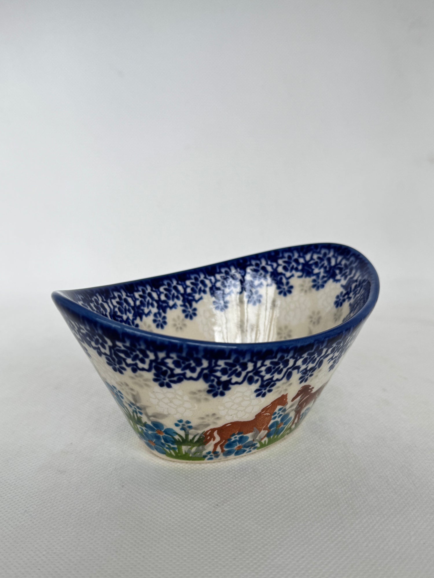 KALICH Bluegrass Beauties Tub Bowl 5.5"
