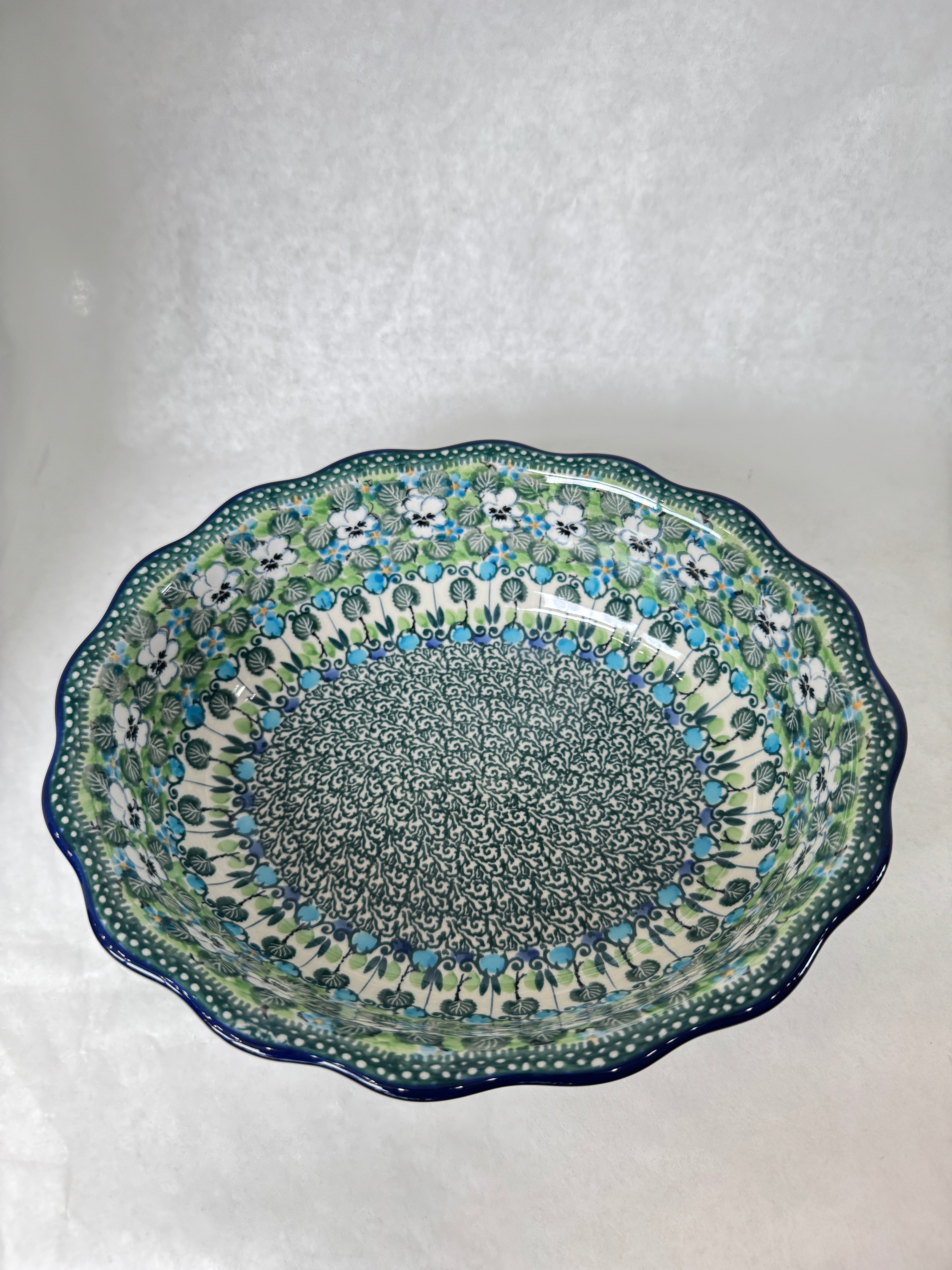 U4795 Fluted Oval Casserole