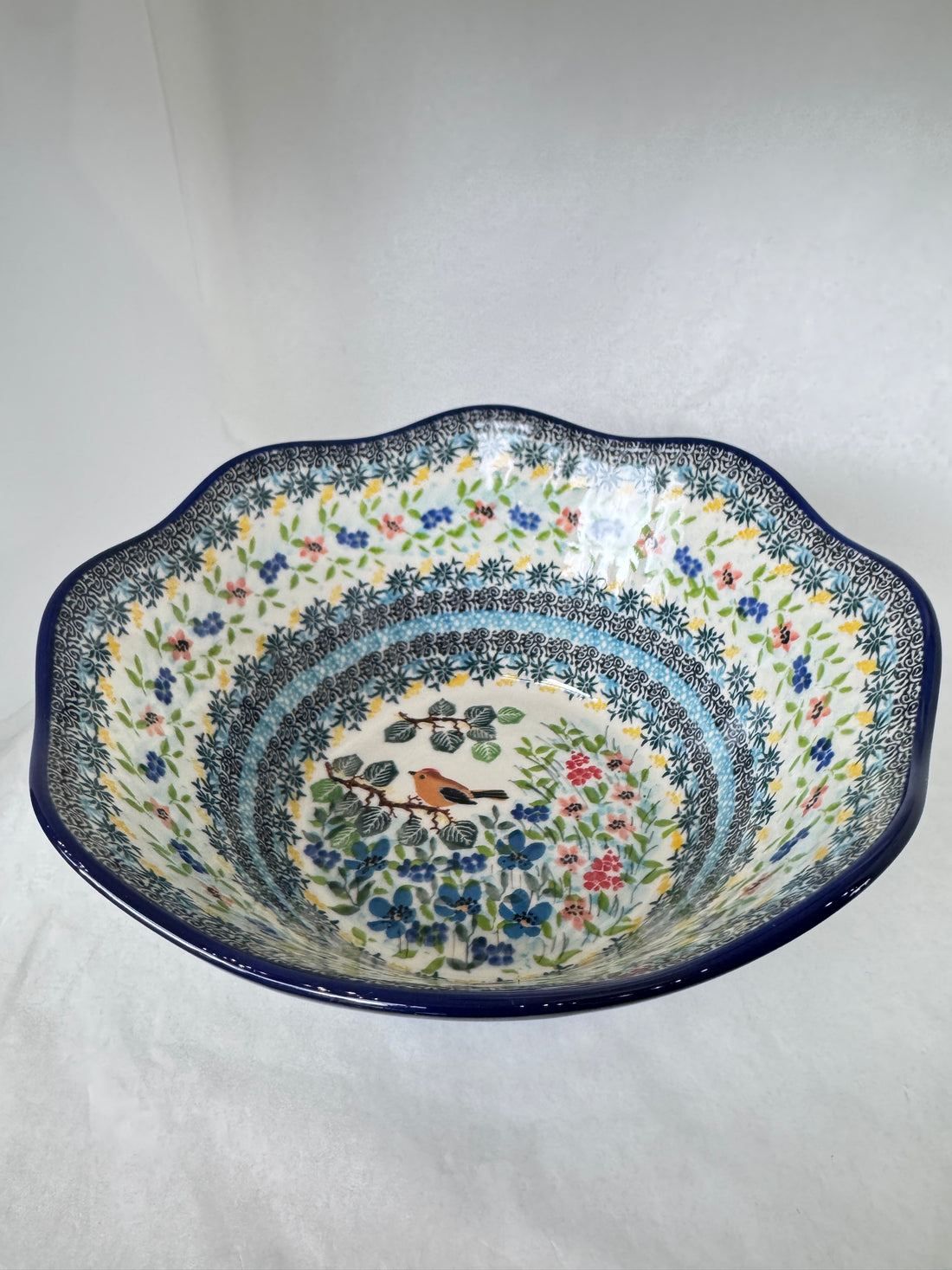U5098 Wavy Edge Bowl 10"