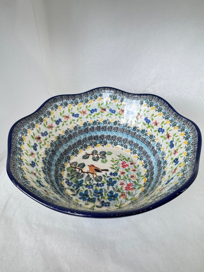 U5098 Wavy Edge Bowl 10"