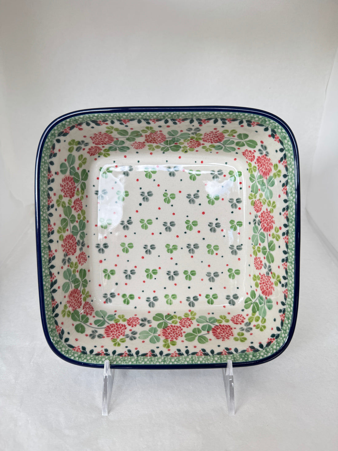 Lucky Charm Square Baker 8"
