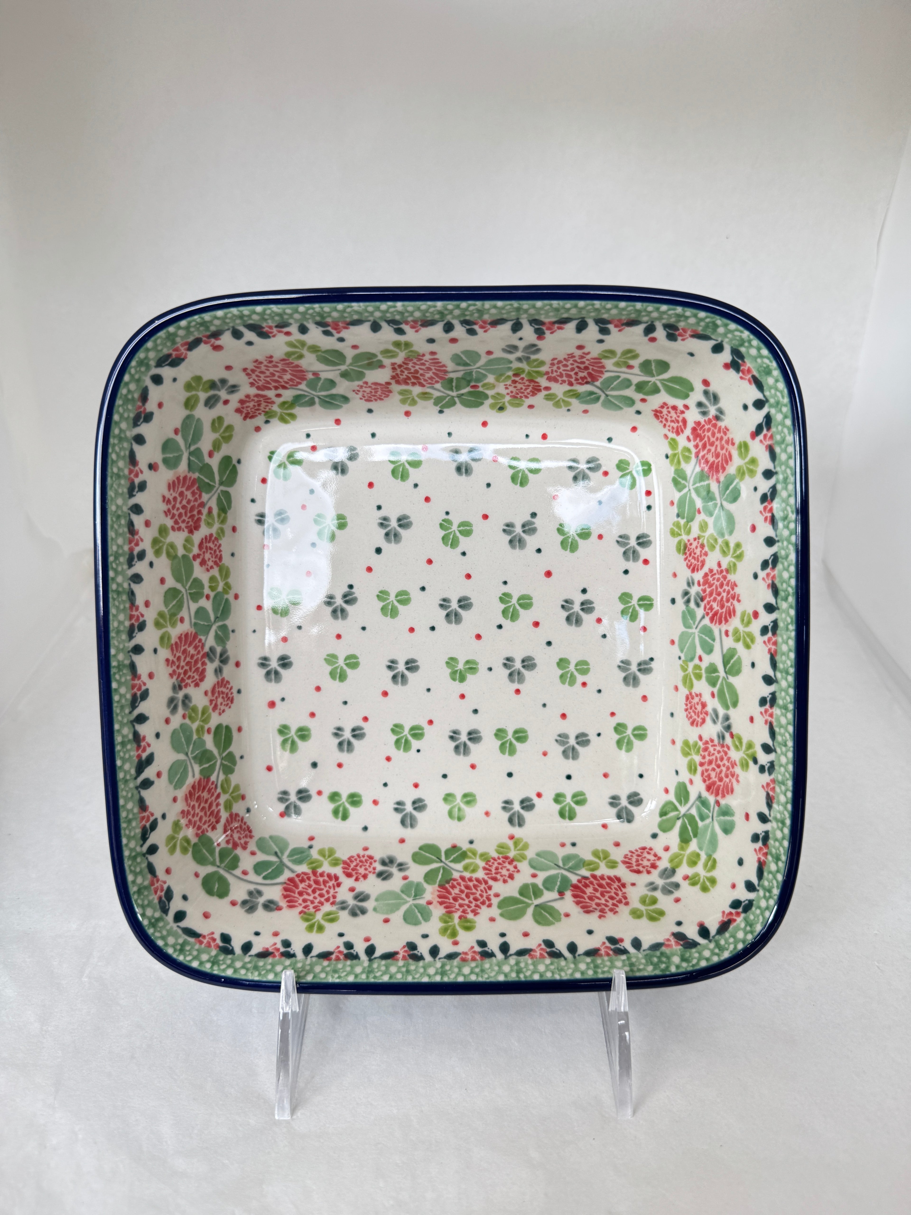 Lucky Charm Square Baker 8"