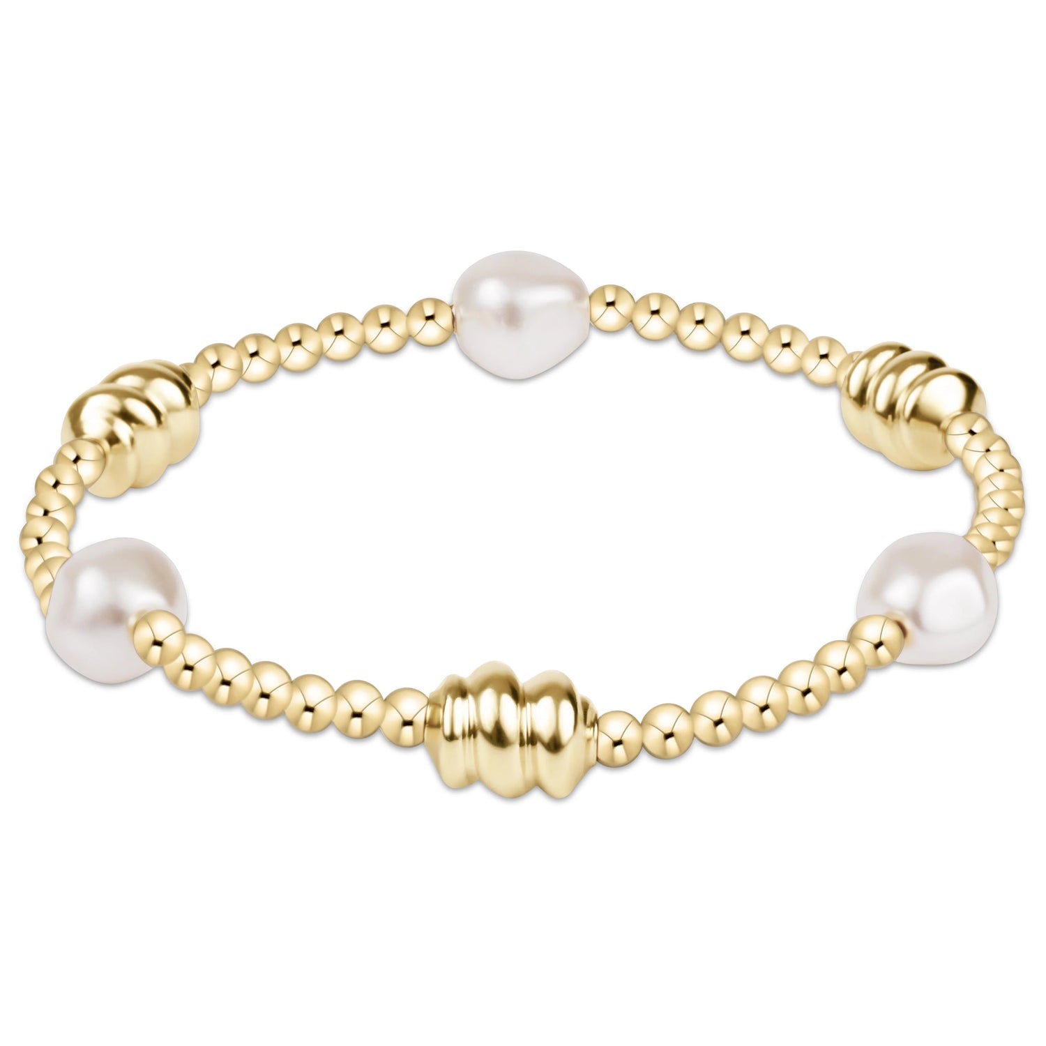 Admire Gold &amp; Admire Pearl 3mm Bracelet