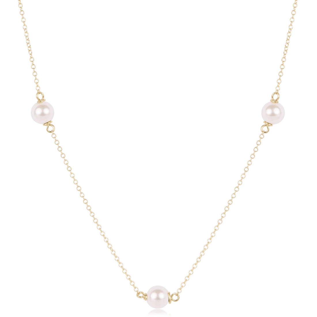 Simplicity Chain Pearl 15"