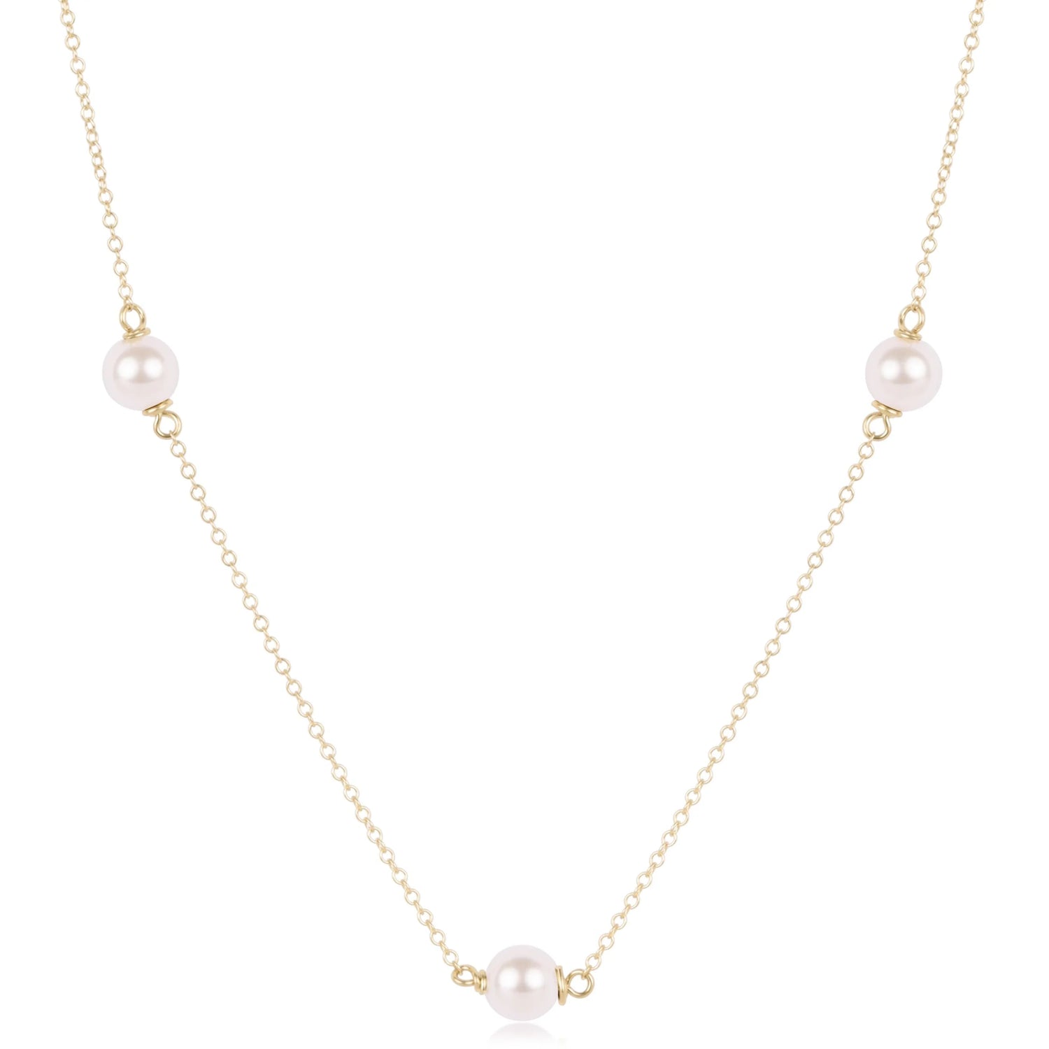 Simplicity Chain Pearl 15"